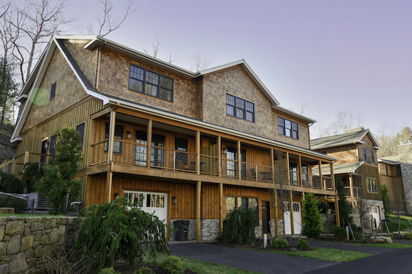 5A Gardenia Drive townhouse with rustic design and modern amenities at The Preserve Sporting Club.