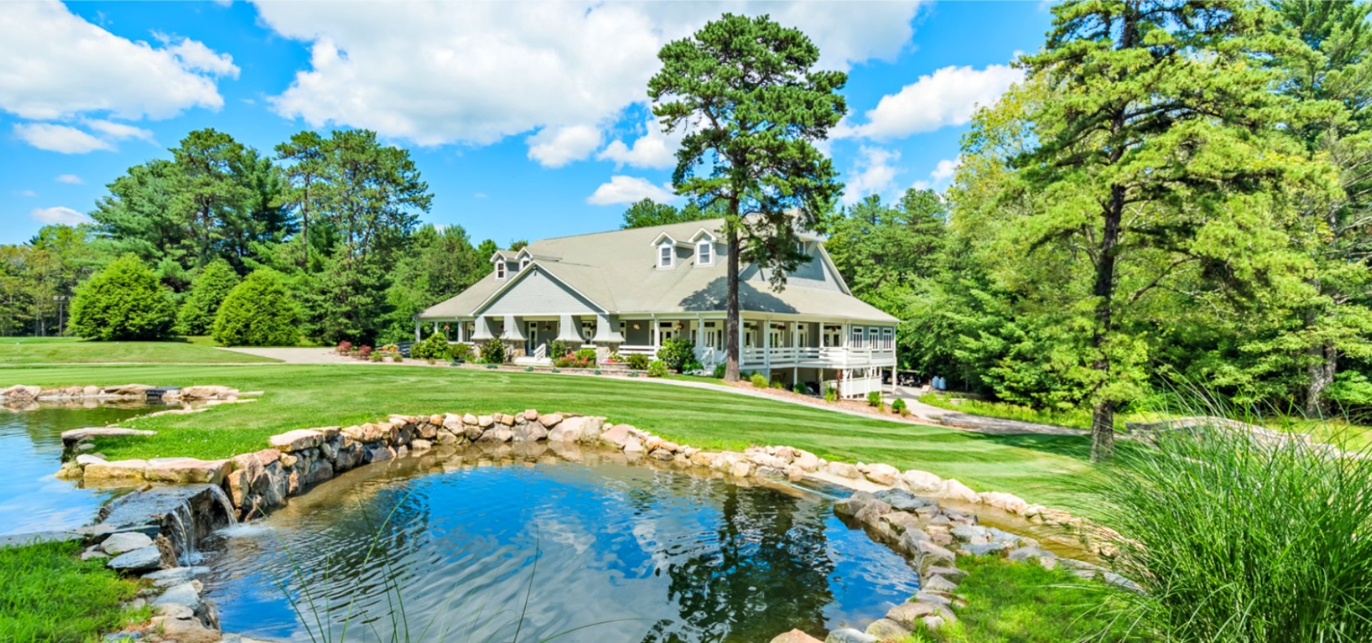 Luxurious clubhouse at The Preserve Resort & Spa