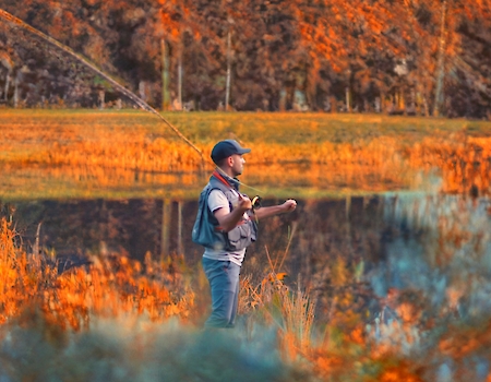 Autumn foliage at The Preserve Resort & Spa, Rhode Island