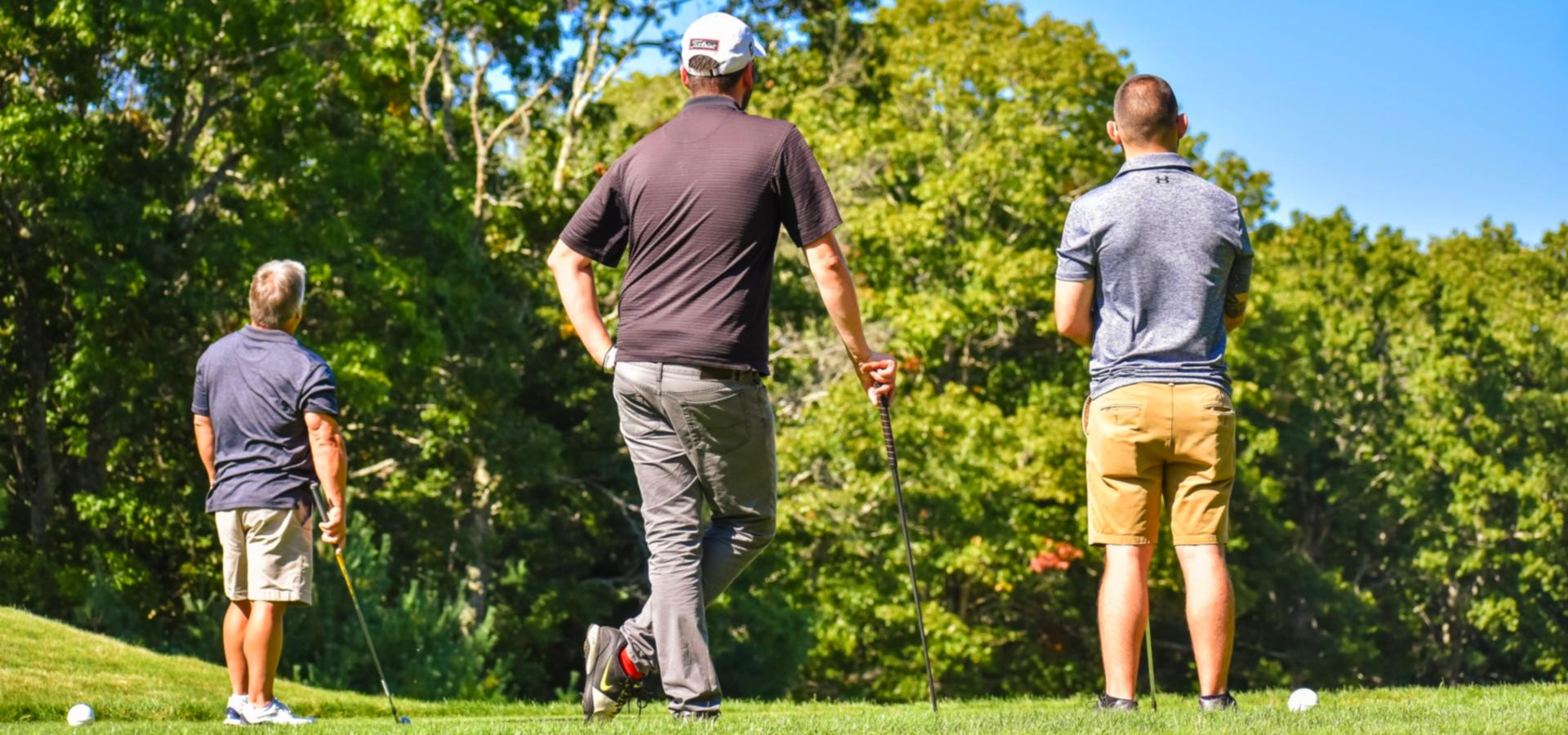 Guests enjoying a game of golf at The Preserve Sporting Club