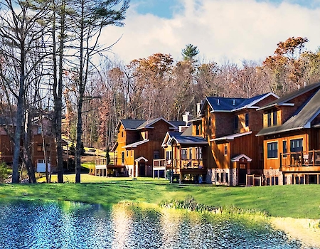 Luxury Resort Cabins at The Preserve Sporting Club